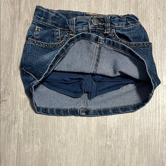 4/$30 Justice Denim Skort - Blue - Picture 2 of 2